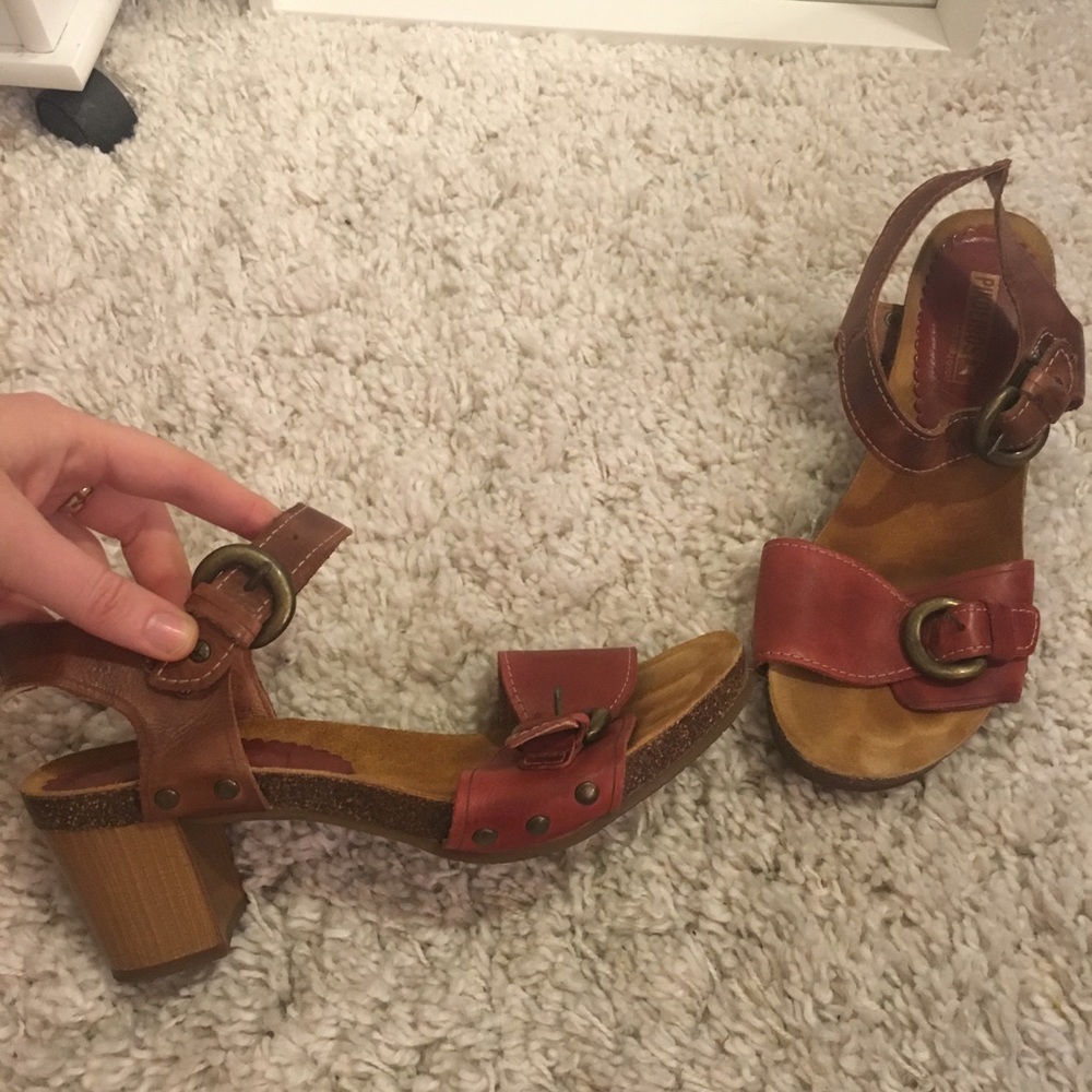 PIKOLINOS stacked wooden block heels, 41 - Picture 2 of 6